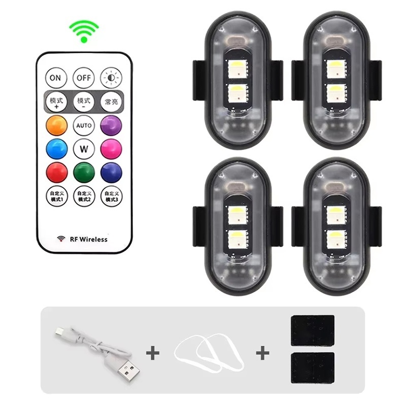 Wireless Remote Control LED St - đánh giá và giá Drone Strobe Light