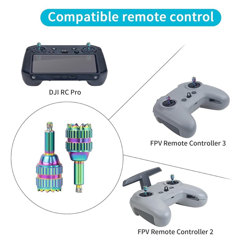 Y47A Metal Control Joysticks f - đánh giá và giá Drone Control Stick
