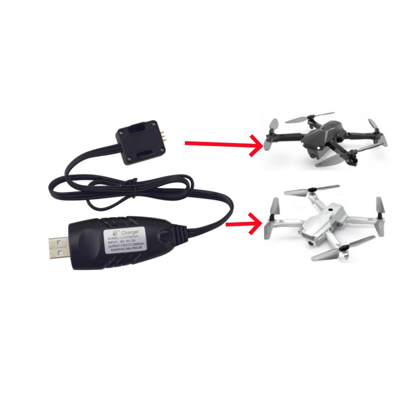 Syma X30 Z6 X500 HS175 D65 RC  - đánh giá và giá Drone Battery Adapter
