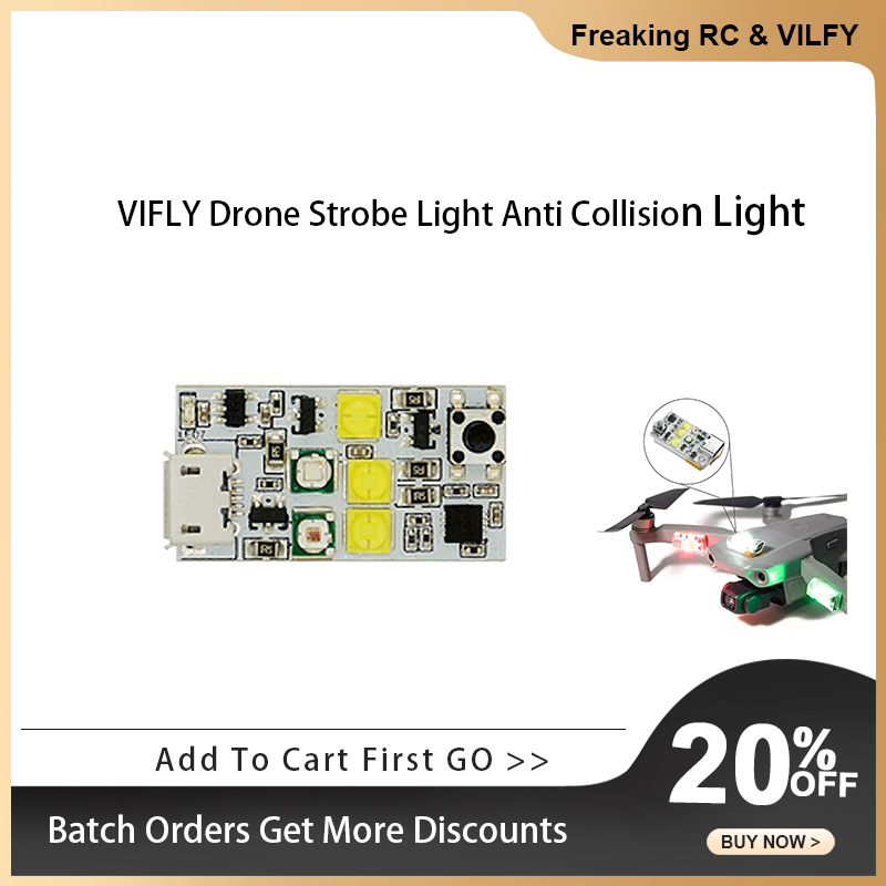 VIFLY Drone Strobe Light Anti  - đánh giá và giá Drone Strobe Light