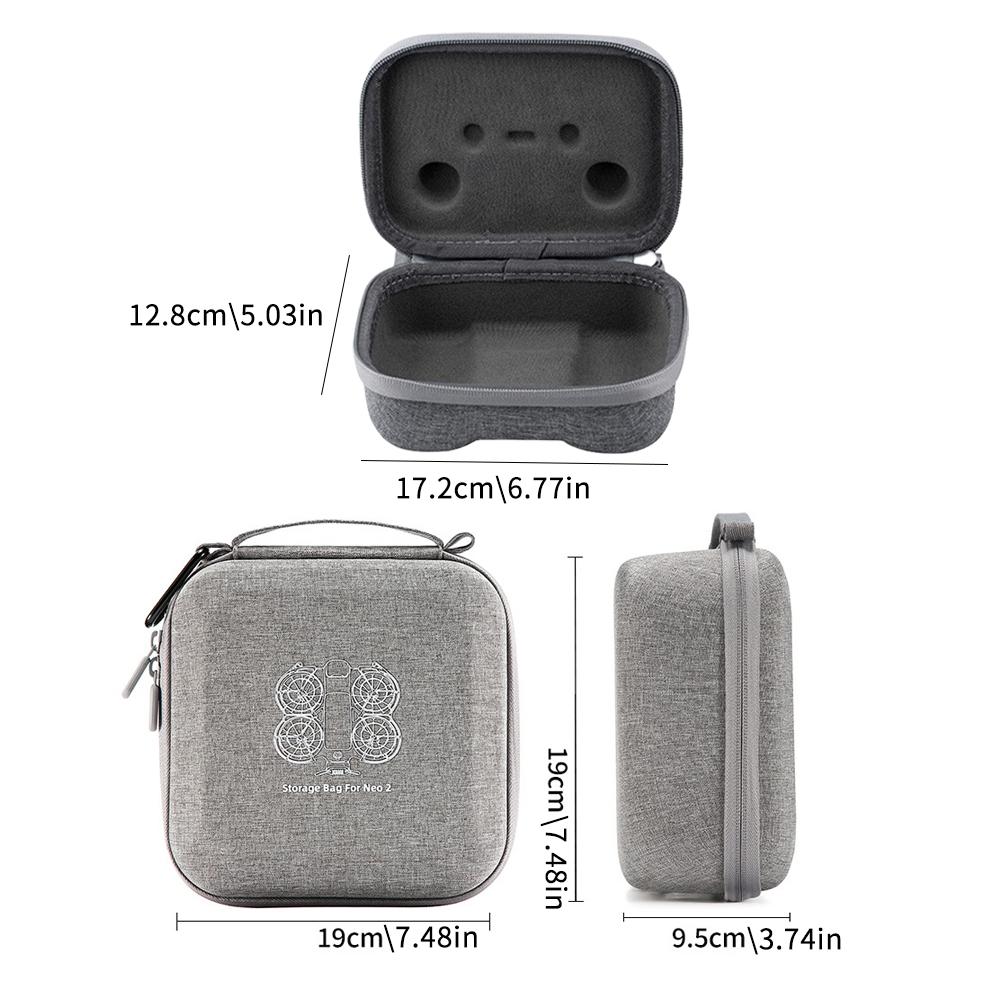 for dji Neo2 Carrying Bag PU  - đánh giá và giá Drone Hard Shell Case